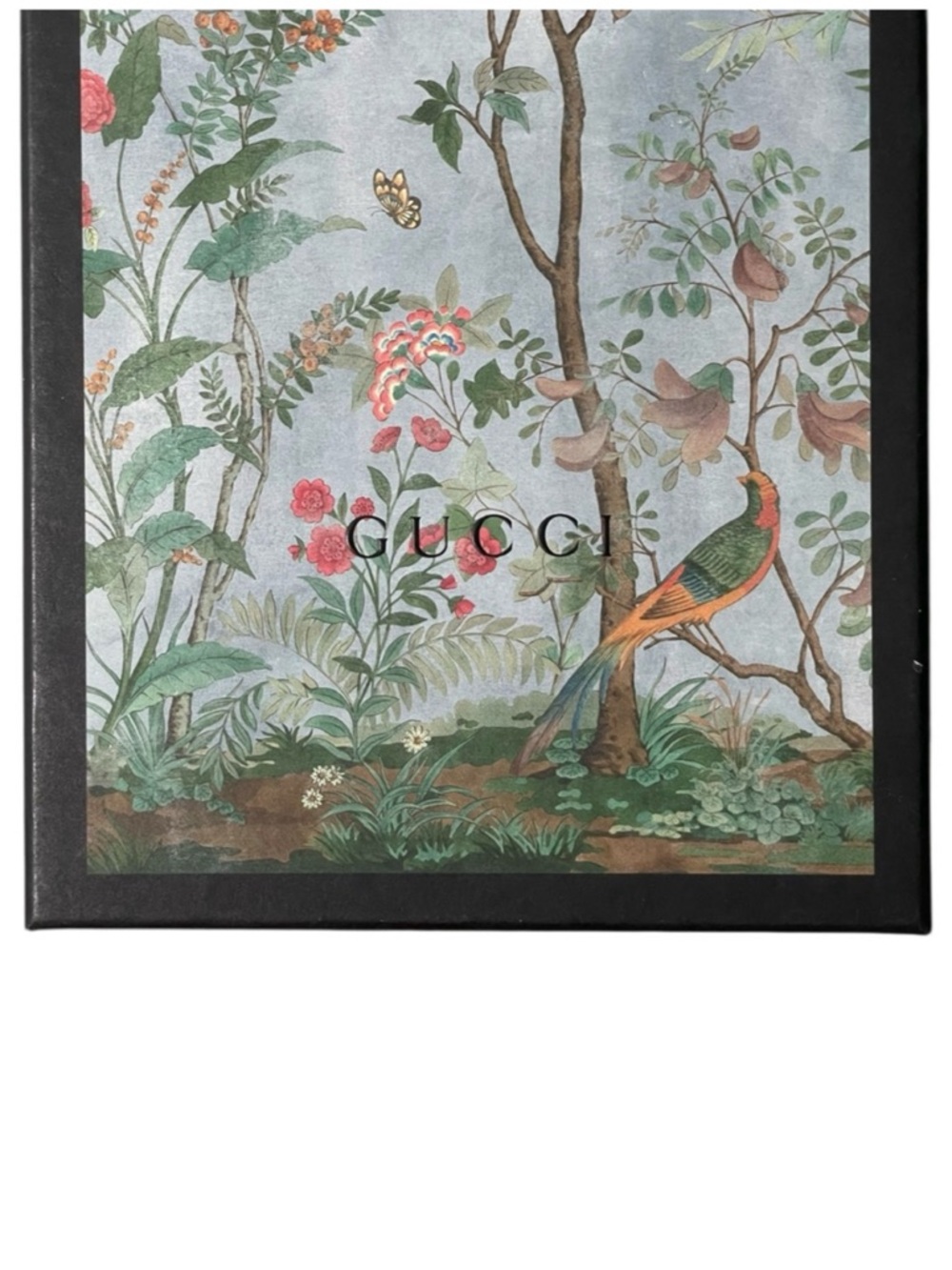 GUCCI Floral Bird Natural Graphic Shoebox - Picture 2 of 10